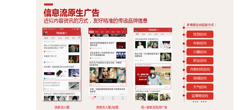 信息流广告营销 信息流广告营销